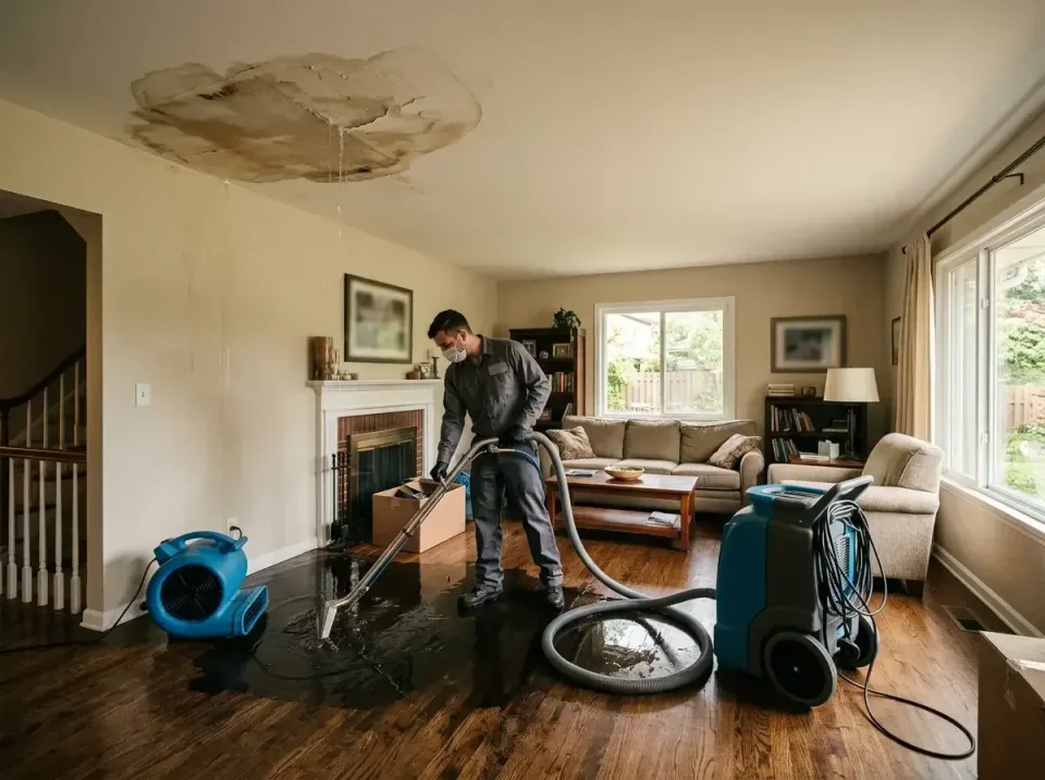 attic-pipe-burst-ceiling-drip-008 — frequently asked questions, Water Damage Restoration & Carpet Care in Temescal Valley, CA